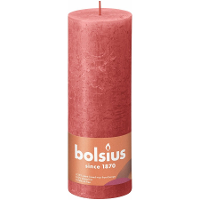 Bolsius Stompkaars Rustiek 19x6,8cm Blossom Pink