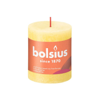 Bolsius Stompkaars Rustiek 8x6,8cm Sunny Yellow
