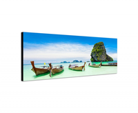 Canvasdoek Tropisch Strand Thailand2 120x40 Cm
