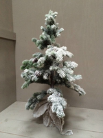 Countryfield Besneeuwde Kerstboom Axtel   H60 Cm