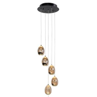 Highlight Hanglamp Modern   Metaal   Zwart