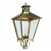 Ks Verlichting Vierkante Koperen Lantaarn Lamp Holland Xl    1449