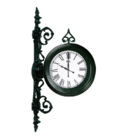 Ks Verlichting Stationsklok Clock Voor Aan De Muur   5627