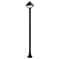 Albert Staande Lamp Buiten Zwart Triangle 180cm   662032