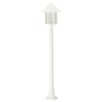 Albert Staande Tuin Lamp Toit 125cm   Wit   684126
