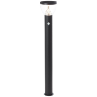 Brilliant Staande Lamp Tulip Zwart Met Sensor   G40412/06