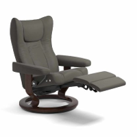 Stressless Wing Relaxfauteuil (m)   Legcomfort   Paloma Metal Grey