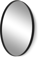 Donna Oval Spiegel   Zwart
