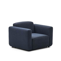 Kave Home   Neom Modulaire Fauteuil Blauw