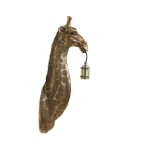 Light & Living   Wandlamp Giraffe   20.5x19x61cm   Brons