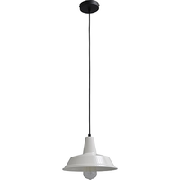 Masterlight Witte Vintage Hanglamp Industria 25 Met Zwart   2545 06 06 S