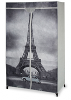 Moderne Kledingkast Eiffeltoren Parijs