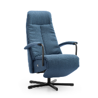 Relaxstoel C 100 Blauw Stof