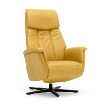 Relaxstoel S 100 Geel Leer