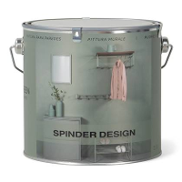 Spinder Design Wall Paint 2,5l Muurverf   Dusty Green