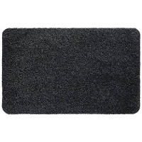 Veer Carpets   Wasbare Deurmat Aqua Stop 60 × 100 Cm   Anthracite