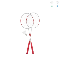 Badmintonset Met Shuttle   Diverse Varianten