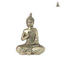 Boeddha Goud   Diverse Varianten   18.2x12.3x8.3 Cm
