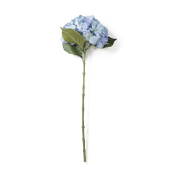 Kunstbloem Hortensia   Blauw   63 Cm
