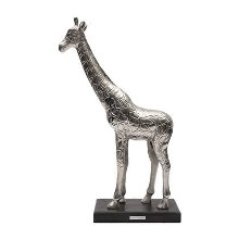 Rivièra Maison Riviera Maison Beeldje Zilver   Rm Classic Giraffe   Aluminium