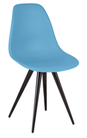 Angel Chair Zwart / Blauw   Kubikoff