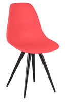 Angel Chair Zwart / Rood   Kubikoff