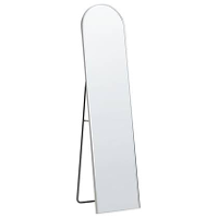 Beliani   Bagnolet   Staande Spiegel   Zilver   Aluminium