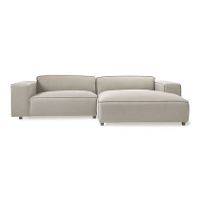 By Fonq Chunky Chaise Longue Rechts   Beige