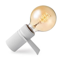 Home Sweet Home Tafellamp Matrix   Wit   11|10.2|5.3cm   Bedlampje