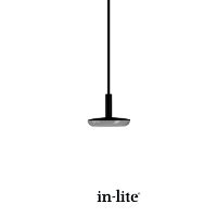 In Lite Hanglamp Sway Pendant 12 Volt Black   10202465