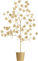 Kapstok Leafline Gold   93cm