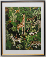 Schilderij Animals In Jungle   80x100cm
