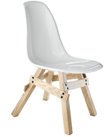 Icon Chair Wit   Naturel   Kubikoff