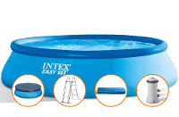 Intex Easy Set Pool   457 X 107 Cm   Met Filterpomp En Accessoires