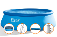 Intex Easy Set Pool   457 X 122 Cm   Met Filterpomp En Accessoires