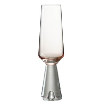 J Line Walker Champagneglas   Glas   Transparant| Oranje   4x