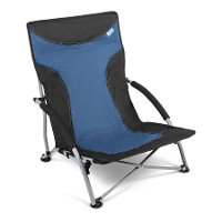 Kampa Sandy Low Chair Midnight Vouwstoel   Blauw