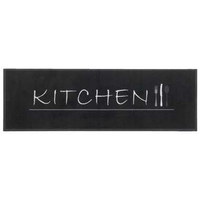 Md Entree   Keukenloper   Cook&wash   Kitchen Black   50 X 150 Cm