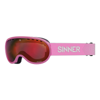 Sinner Vorlage S Skibril   Matte Pink   Rode Lens
