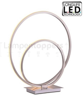 Freelight Tafellamp Ophelia Led Rvs 38cm
