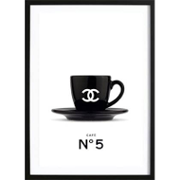 Wallified   Chanel Coffee No. 5 Poster   Wallified   Fashion   Poster